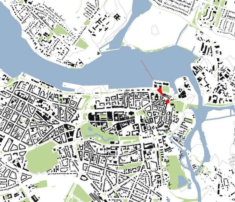 Ueber Den Daechern Der Altstadt Rostock Exterior foto